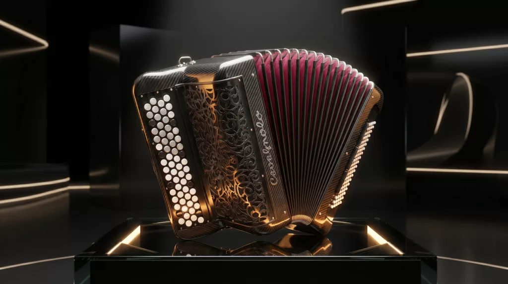 Accordéon Cavagnolo carbone série Ultime Orchestre 5